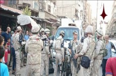 بالصور :الشرطة العسكرية الروسية تعتقل عناصر من قوات النظام السوري جنوب دمشق