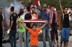 العشرات  يتظاهرون قرب ديوان محافظة البصرة بإخلاء سبيل عدد من المحتجين