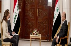 قُبيل مشاركته بالقمة العربية: الرئيس العراقي الجولان ارض سورية والوجود الأمريكي في العراق  محدد بمهمة