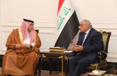 عبد المهدي لوفدٍ سعودي: سياستنا تركز على المشتركات الكثيرة مع السعودية وجميع دول الجوار