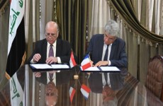 العراق يوقع مذكرة تفاهم مع فرنسا لتوفير الخدمات