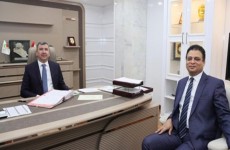 وزير النفط والسفير المصري يبحثان البرنامج الزمني لتنفيذ مشروع أنبوب "بصرة-عقبة"