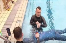 بالفيديو: كرواتي حبس أنفاسه تحت الماء نحو نصف ساعة
