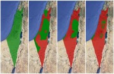 مسار تحول فلسطين على الخرائط إلى "إسرائيل".. تعرف على القصة الكاملة