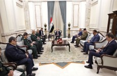 تطوير العلاقات الأمنية بين العراق وإيران على طاولة رئيس الجمهورية وباقري