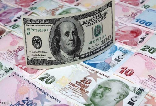 الليرة التركية تتارجع الى مستوى قياسي امام الدولار