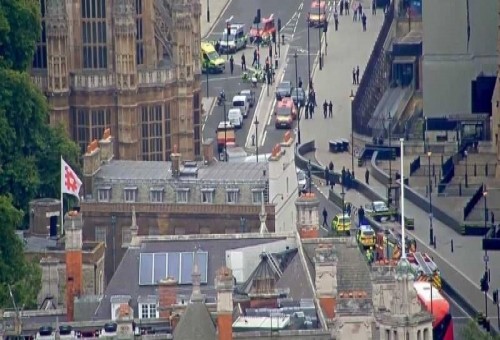 جرحى بحادث دهس قرب البرلمان البريطاني