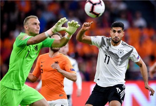 هولندا تهز شباك المانيا بثلاثة اهداف في دوري الأمم الأوروبية