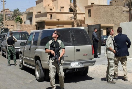 المؤبد لحارس في بلاكووتر متهم بقتل مدنيين عراقيين