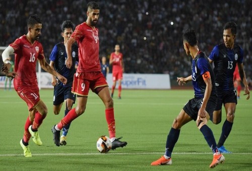 البحرين تحقق فوزا ثمينا على كمبوديا وتتصدر مجموعتها في تصفيات مونديال 2022