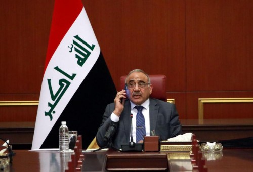 عبدالمهدي يعتذر عن ارسال موازنة 2020 إلى البرلمان