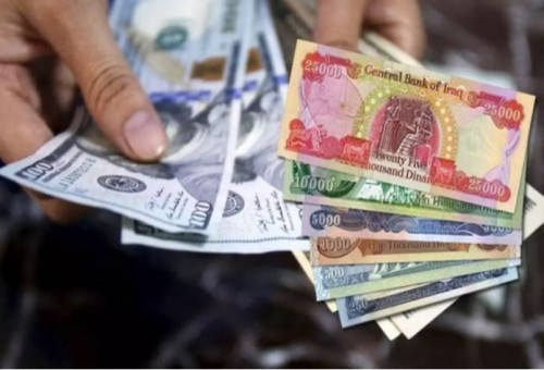 اسعار صرف الدولار امام الدينار في الاسواق العراقية