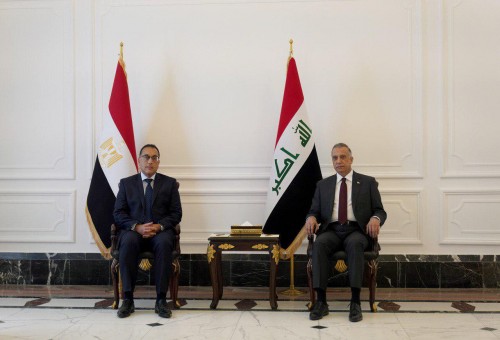 الكاظمي ومدبولي يترأسان مباحثات وفدي الحكومتين العراقية والمصرية