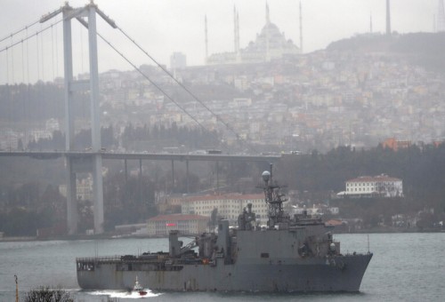 تركيا تؤكد وصول سفينتين حربيتين أمريكيتين إلى البحر الأسود الأسبوع القادم
