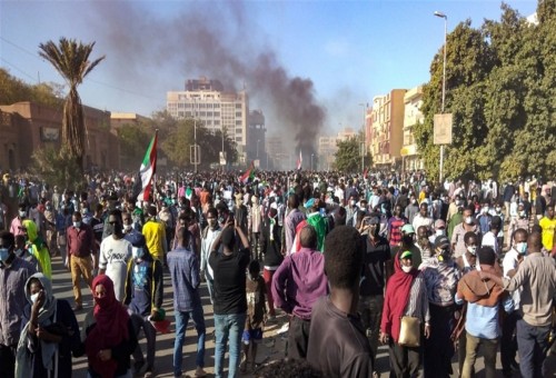 السودان.. مظاهرات قرب القصر الرئاسي