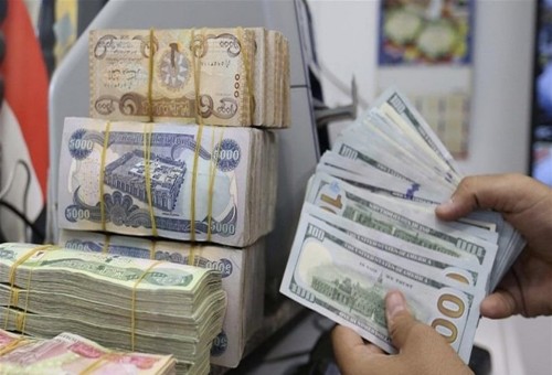 انخفاض أسعار صرف الدولار في أسواق العراق