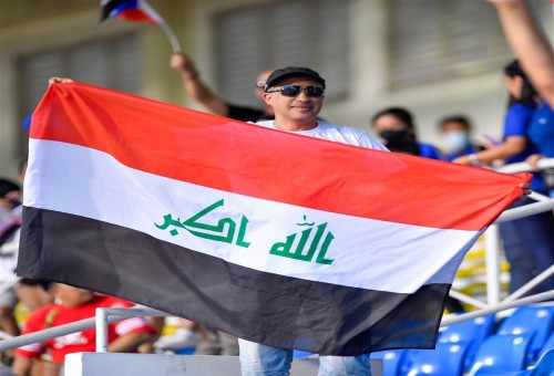 مشاهد من داخل ملعب "ريزال التذكاري" قبيل انطلاق مباراة العراق والفلبين